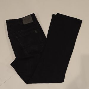 36x32 Buffalo David Bitton Men's Black Straight Jeans 212